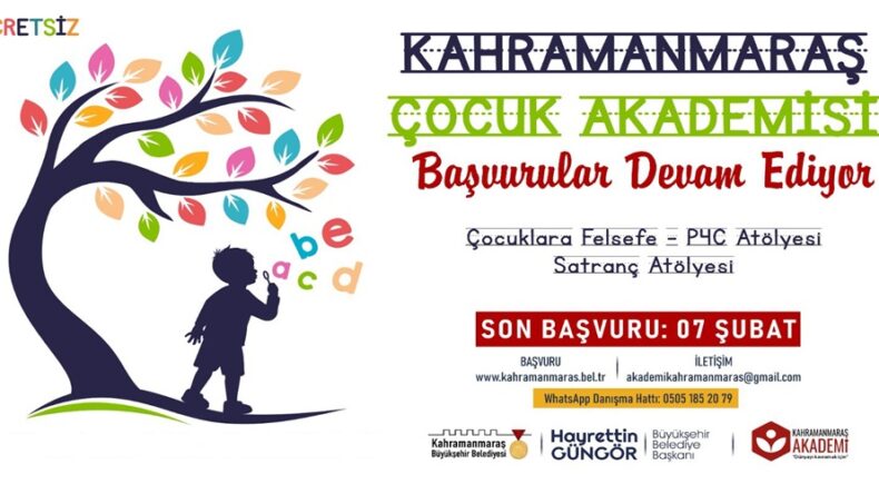 Büyükşehir’in Çocuk Akademisi’nde Kayıtlar Devam Ediyor.