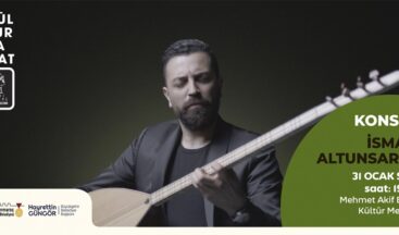Büyükşehir’den İsmail Altunsaray Konseri.