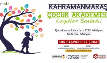 Büyükşehir’in Çocuk Akademisi’nde Yeni Dönem Kayıtları Başladı!