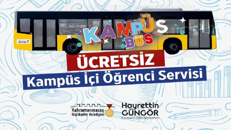 Kampüs Büs Hizmete Giriyor.