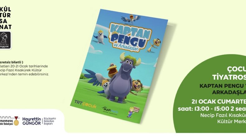 ‘Kaptan Pengu ve Arkadaşları’ Minik İzleyicilerini Bekliyor.