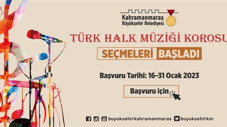 Türk Halk Müziği ve Çocuk Korosu Başvuruları Başladı!