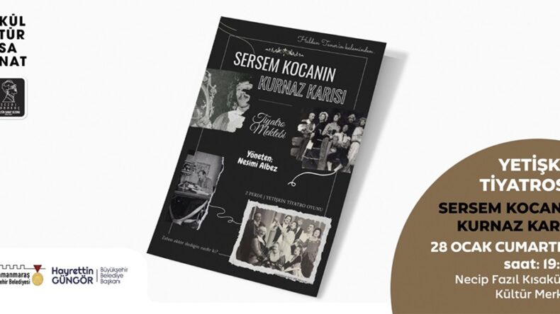 Büyükşehir’den Tiyatroseverlere Eğlenceli Bir Gösteri Daha.