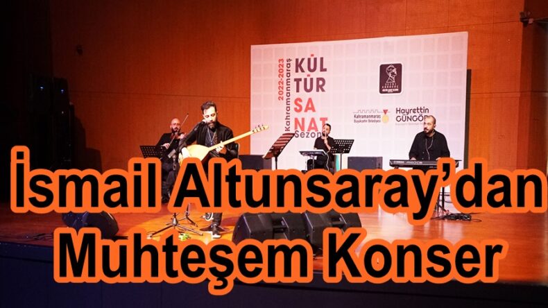 İsmail Altunsaray’dan Muhteşem Konser.
