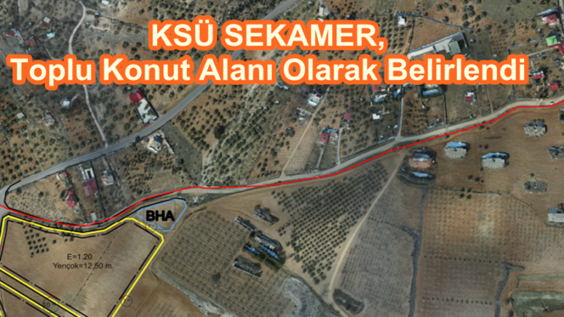 KSÜ SEKAMER, Toplu Konut Alanı Olarak Belirlendi.