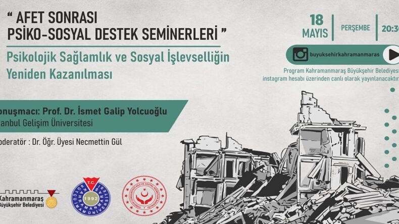 Psiko-Sosyal Destek Seminerleri Sürüyor.