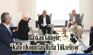 Başkan Güngör; “Kalıcı Konutlar Hızla Yükseliyor”