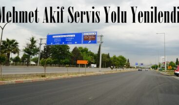 Mehmet Akif Servis Yolu Yenilendi.
