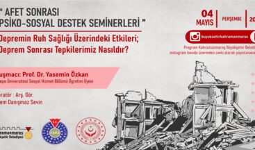 Büyükşehir’in Psiko-Sosyal Destek Seminerleri Devam Ediyor.