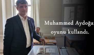 Muhammed Aydoğar oyunu kullandı.