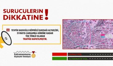 Büyükşehir’den Alternatif Güzergâh Uyarısı!