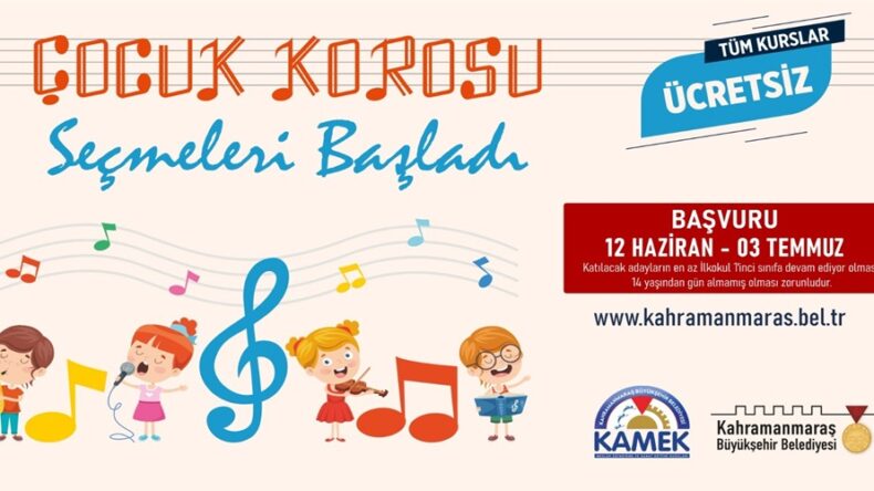 Büyükşehir’in Çocuk Korosu’nda Yeni Dönem Kayıtları Başladı!