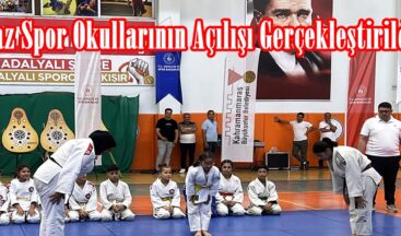 Yaz Spor Okullarının Açılışı Gerçekleştirildi.
