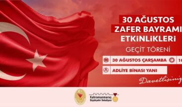 30 Ağustos Zafer Bayramı, Adliye Binası Yanında Kutlanacak!