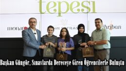 Başkan Güngör, Sınavlarda Dereceye Giren Öğrencilerle Buluştu.