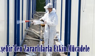 Büyükşehir’den Zararlılarla Etkin Mücadele.