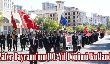 Zafer Bayramı’nın 101. Yıl Dönümü Kutlandı.