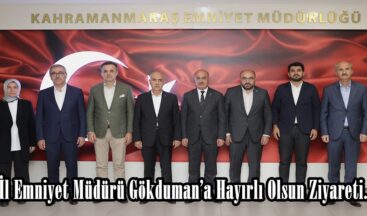 Başkan Güngör, İl Emniyet Müdürü Gökduman’a Hayırlı Olsun Ziyaretinde Bulundu.