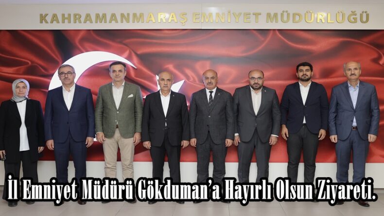 Başkan Güngör, İl Emniyet Müdürü Gökduman’a Hayırlı Olsun Ziyaretinde Bulundu.