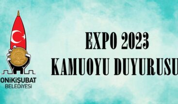 EXPO 2023 KAMUOYU DUYURUSU!