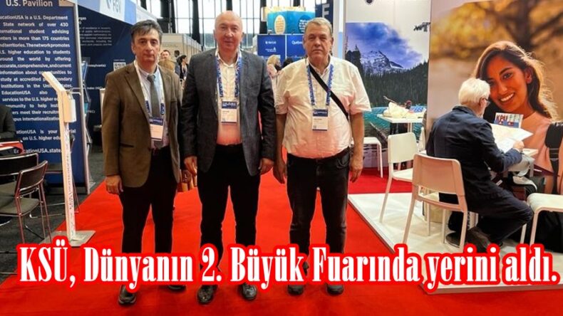 KSÜ, Dünyanın 2. Büyük Fuarında yerini aldı.