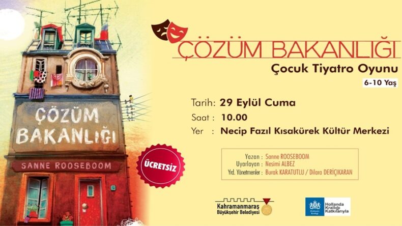 ‘Çözüm Bakanlığı’ Gösterisi NFK’da Çocuklarla Buluşuyor.