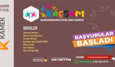 Büyükşehir’in Yeni Çocuk Sanat Merkezi’nde Başvurular Başladı!