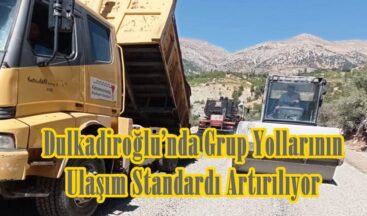 Dulkadiroğlu’nda Grup Yollarının Ulaşım Standardı Artırılıyor.