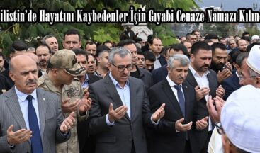 Filistin’de Hayatını Kaybedenler İçin Gıyabi Cenaze Namazı Kılındı.