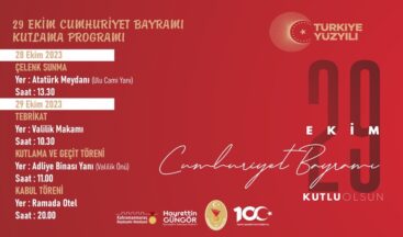 Cumhuriyet’in 100. Yılı Coşkuyla Kutlanacak.