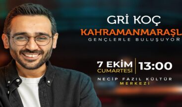 Gri Koç, Kahramanmaraşlı Gençlerle Buluşuyor.