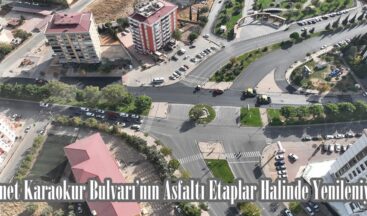 İsmet Karaokur Bulvarı’nın Asfaltı Etaplar Halinde Yenileniyor.