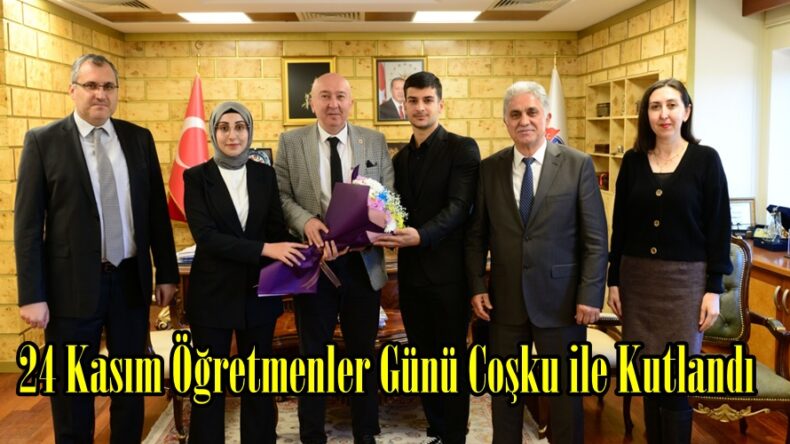 24 Kasım Öğretmenler Günü Coşku ile Kutlandı.