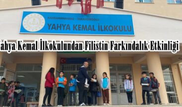 Yahya Kemal İlkokulundan Filistin Farkındalık Etkinliği