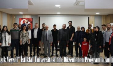 “Aşık Veysel” İstiklal Üniversitesi’nde Düzenlenen Programla Anıldı.