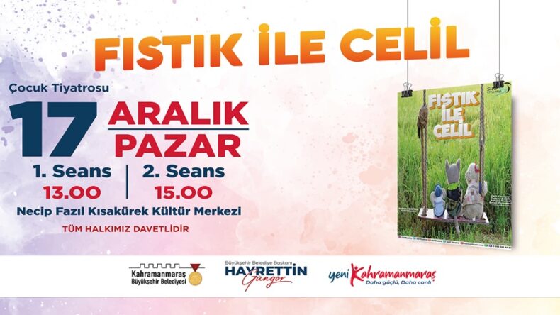 Fıstık ile Celil, Minik İzleyicilerini Bekliyor.