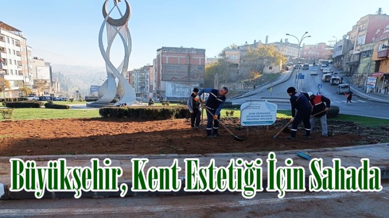 Büyükşehir, Kent Estetiği İçin Sahada.