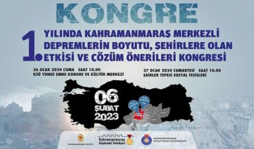 Asrın Felaketinin Şehirlere Olan Etkisi ve Çözüm Önerileri Konuşulacak.