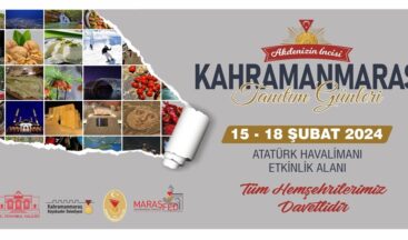 Kahramanmaraş, Atatürk Havalimanı’nda.