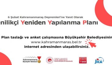 Yenilikçi Yeniden Yapılanma Taslak Planı İçin Anket Başladı.