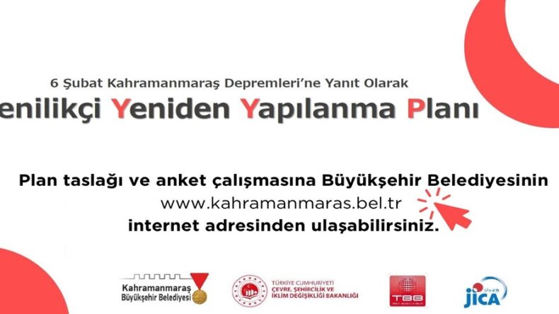 Yenilikçi Yeniden Yapılanma Taslak Planı İçin Anket Başladı.