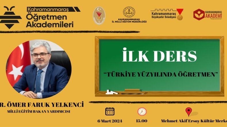 Kahramanmaraş Öğretmen Akademileri İlk Ders ile Başlıyor.