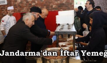 Jandarma’dan İftar Yemeği.