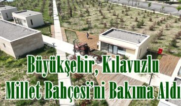 Büyükşehir, Kılavuzlu Millet Bahçesi’ni Bakıma Aldı.