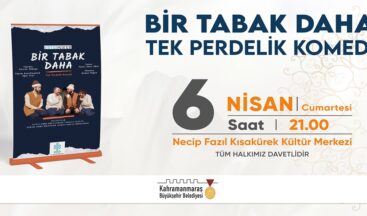 “Bir Tabak Daha” Tiyatroseverler İçin Sahne Alacak.