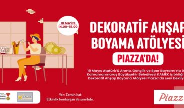 Büyükşehir’in Dekoratif Ahşap Boyama Atölyesi Piazza’da Vatandaşlarla Buluşacak.