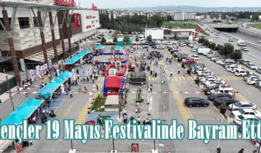 Gençler 19 Mayıs Festivalinde Bayram Etti.