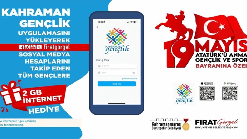 Büyükşehir’den 19 Mayıs’ta Gençlere İnternet Hediyesi.