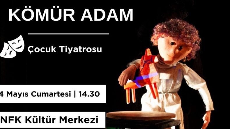 “Kömür Adam” Minik İzleyicilerini Bekliyor.