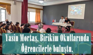 Yasin Mortaş, Birikim Okullarında Öğrencilerle buluştu.
